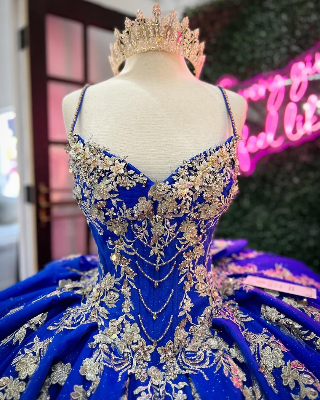HE227-Precioso vestido de quinceañera con apliques de encaje de tul, vestido de fiesta de princesa real para dulces 16