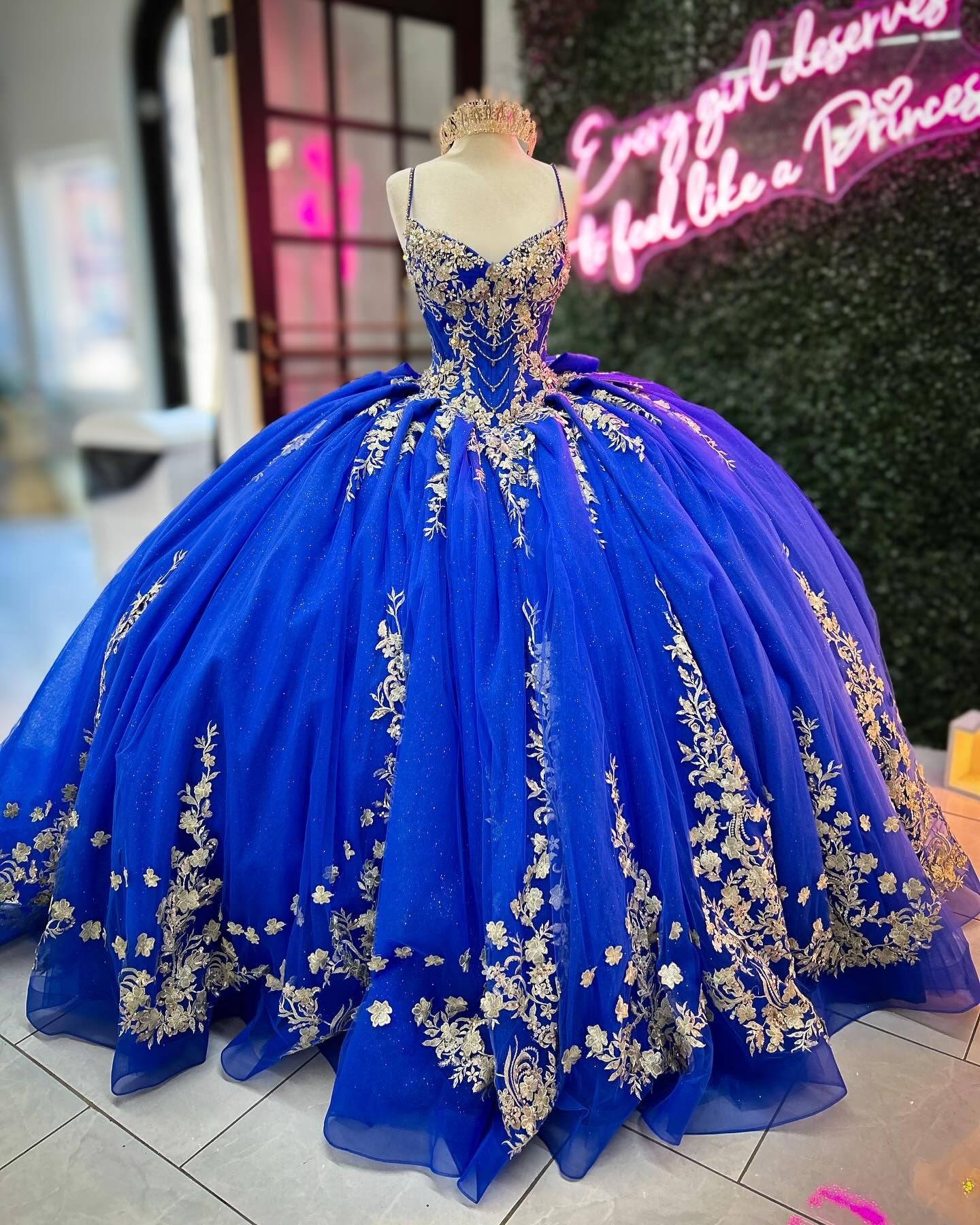 HE227-Precioso vestido de quinceañera con apliques de encaje de tul, vestido de fiesta de princesa real para dulces 16