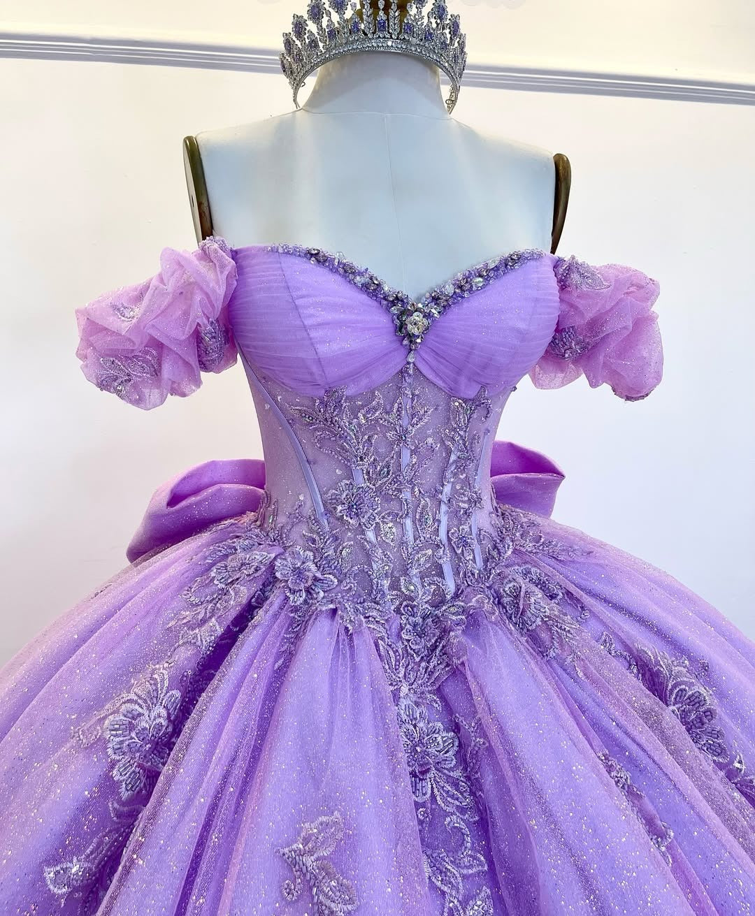 Princess Quinceanera Dresses for Sweet 16 Tulle Lace Beaded Party Dresses HE239
