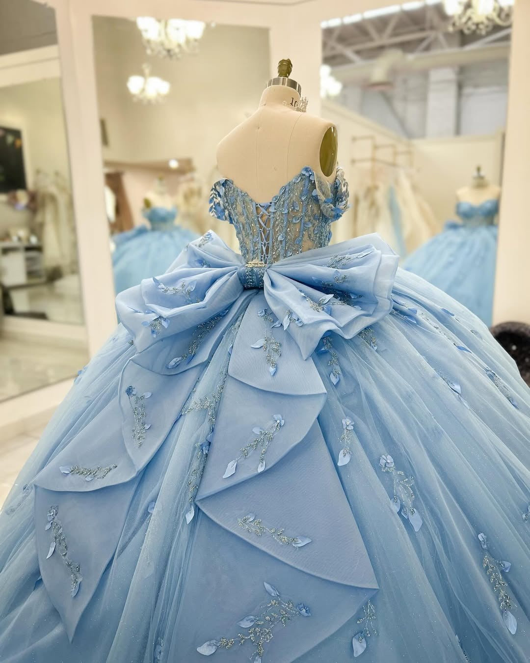 Princess Ball Gown Quinceanera Dresses for Sweet 16 Tulle Lace Beaded Party Gowns HE216