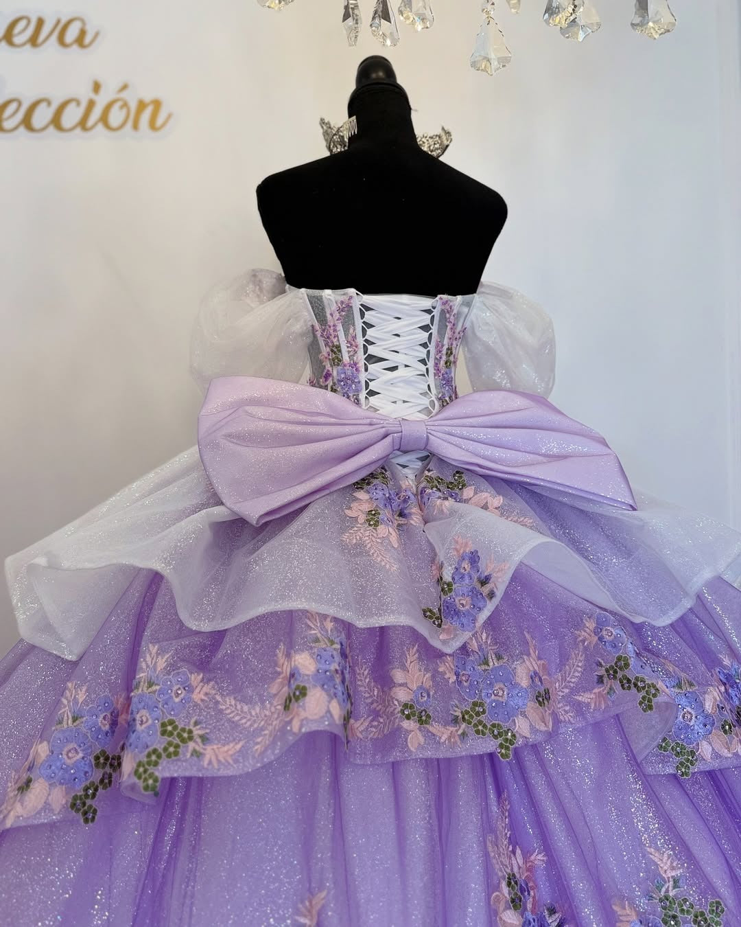 Off Shoulder Quinceanera Dresses Princess Lace Beaded Sweet 16 Party Dresses HE232