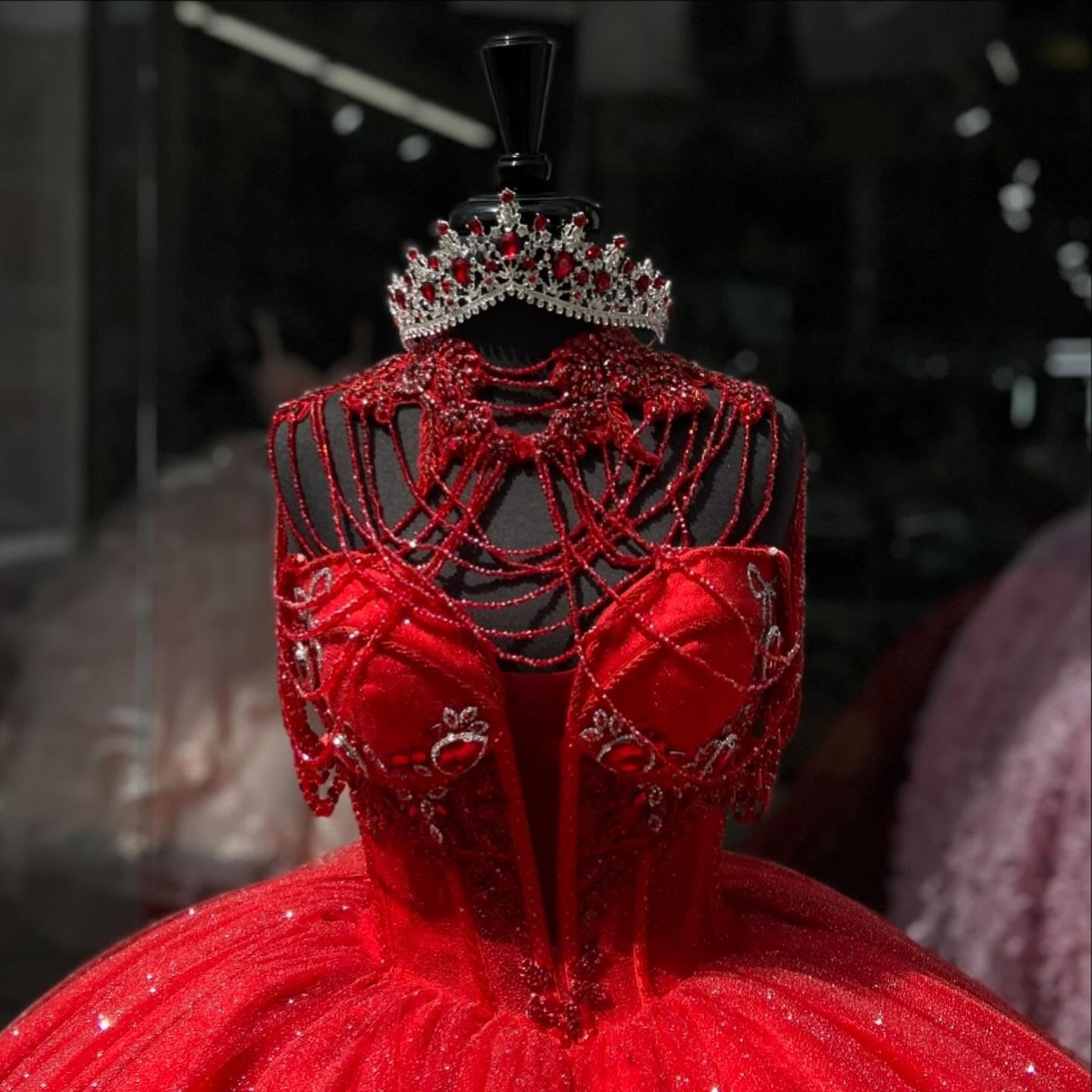 Red Sweetheart Quinceanera Dresses Princess Birthday Dress for Sweet 16 HE432