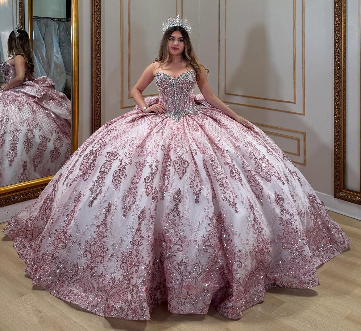 HE322-Precioso vestido de fiesta para quinceañeras, con apliques de encaje y escote corazón, sin mangas, para cumpleaños
