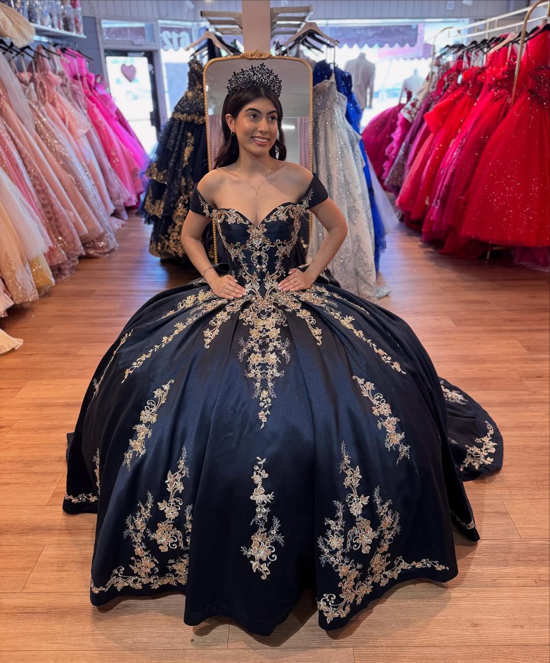 Princess Quinceanera Dresses Tulle Appliques Sweet 16 Birthday Party Dresses HE372