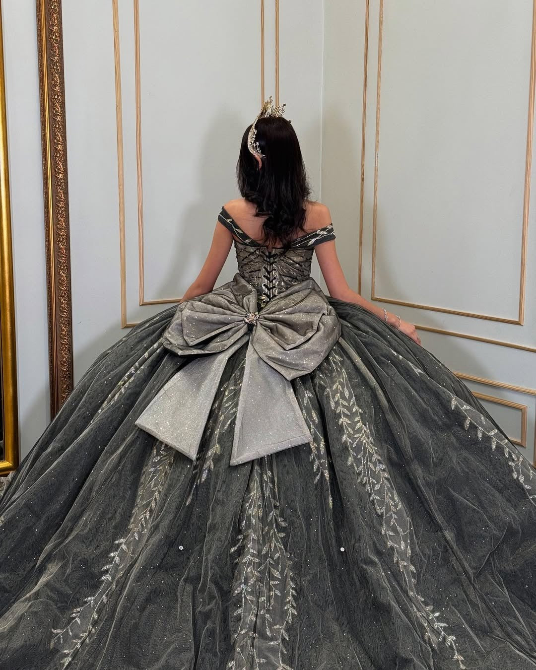Vestidos de quinceañera con encaje y cuentas, vestidos de fiesta para dulces 16, HE509