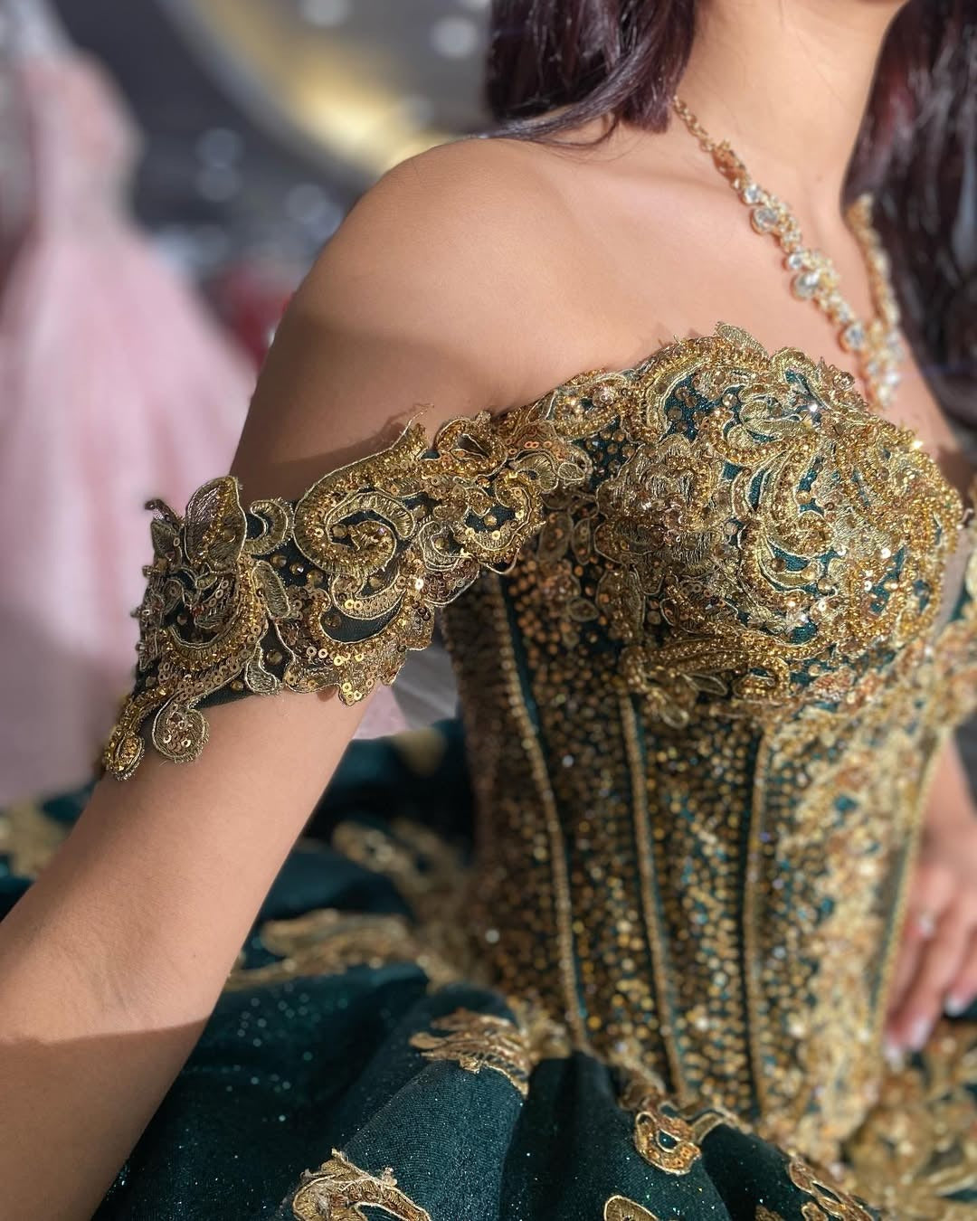 Vestidos de quinceañera con apliques de tul, estilo princesa, para fiesta de dulces 16, HE517