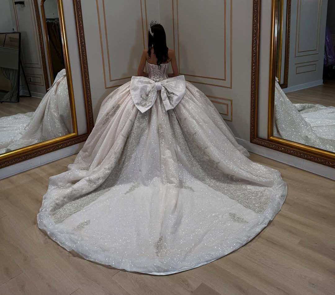 Vestidos de quinceañera con hombros descubiertos, tul princesa, apliques, vestidos de quinceañera HE530