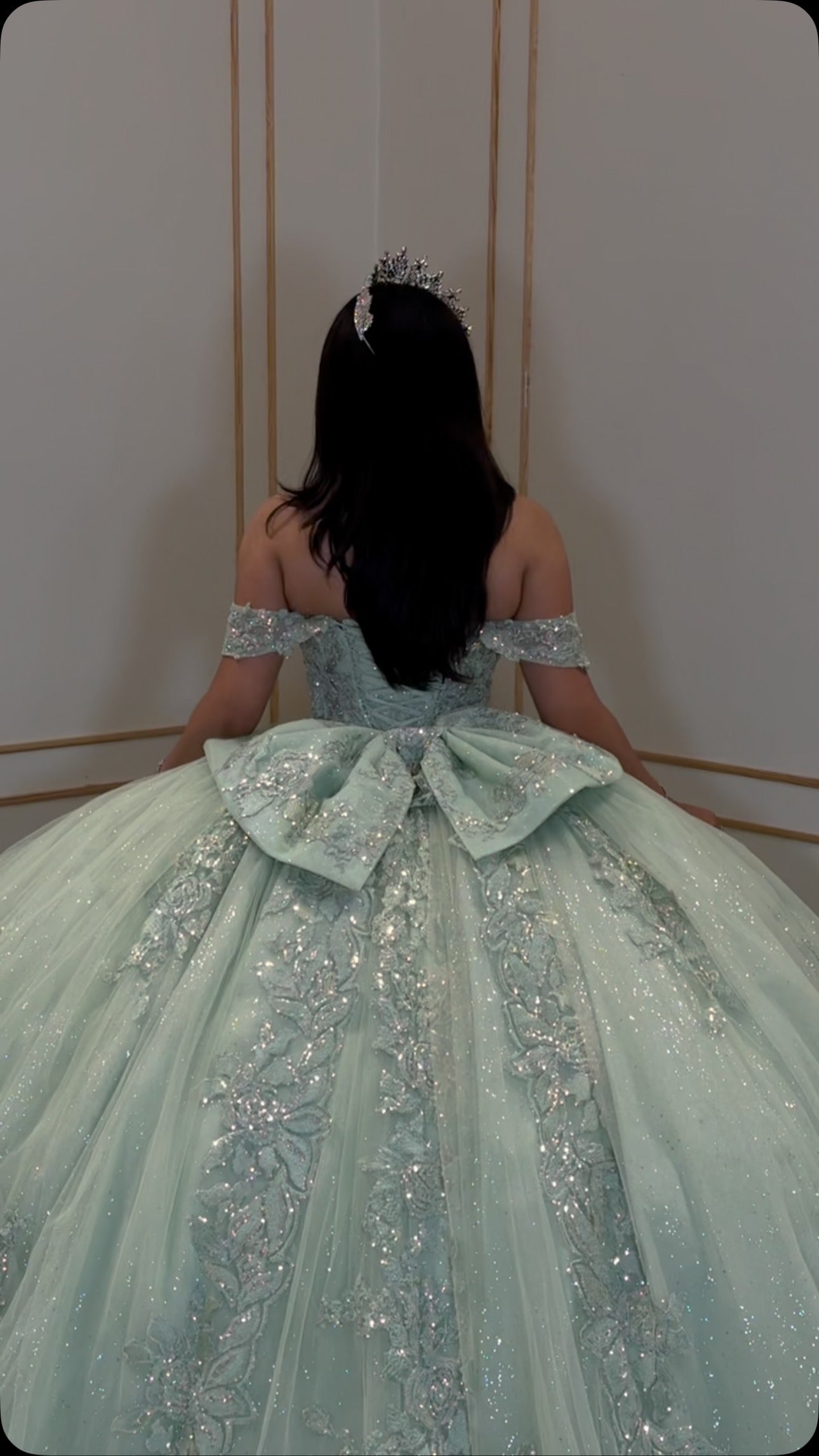Vestidos de quinceañera con hombros descubiertos, tul princesa, apliques, vestidos de quinceañera HE530
