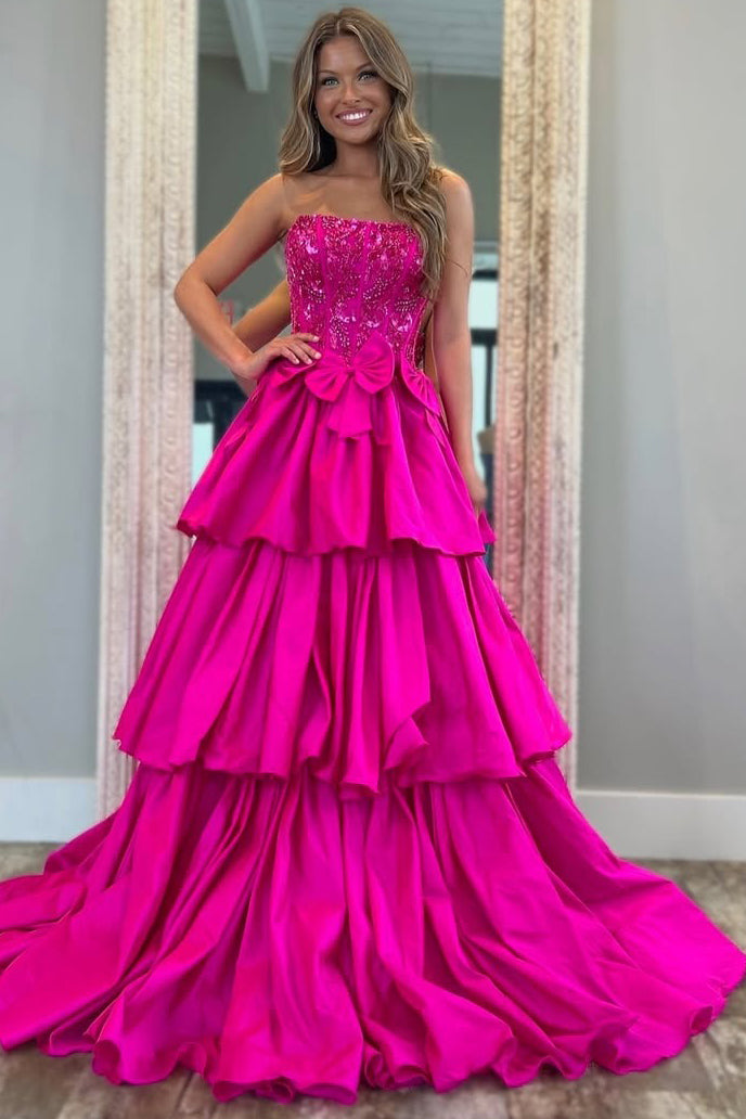 HE125-Vestido de fiesta de satén de corte A, largo, con escote en forma de corazón y apliques de encaje, para mujer, para banquetes y fiestas
