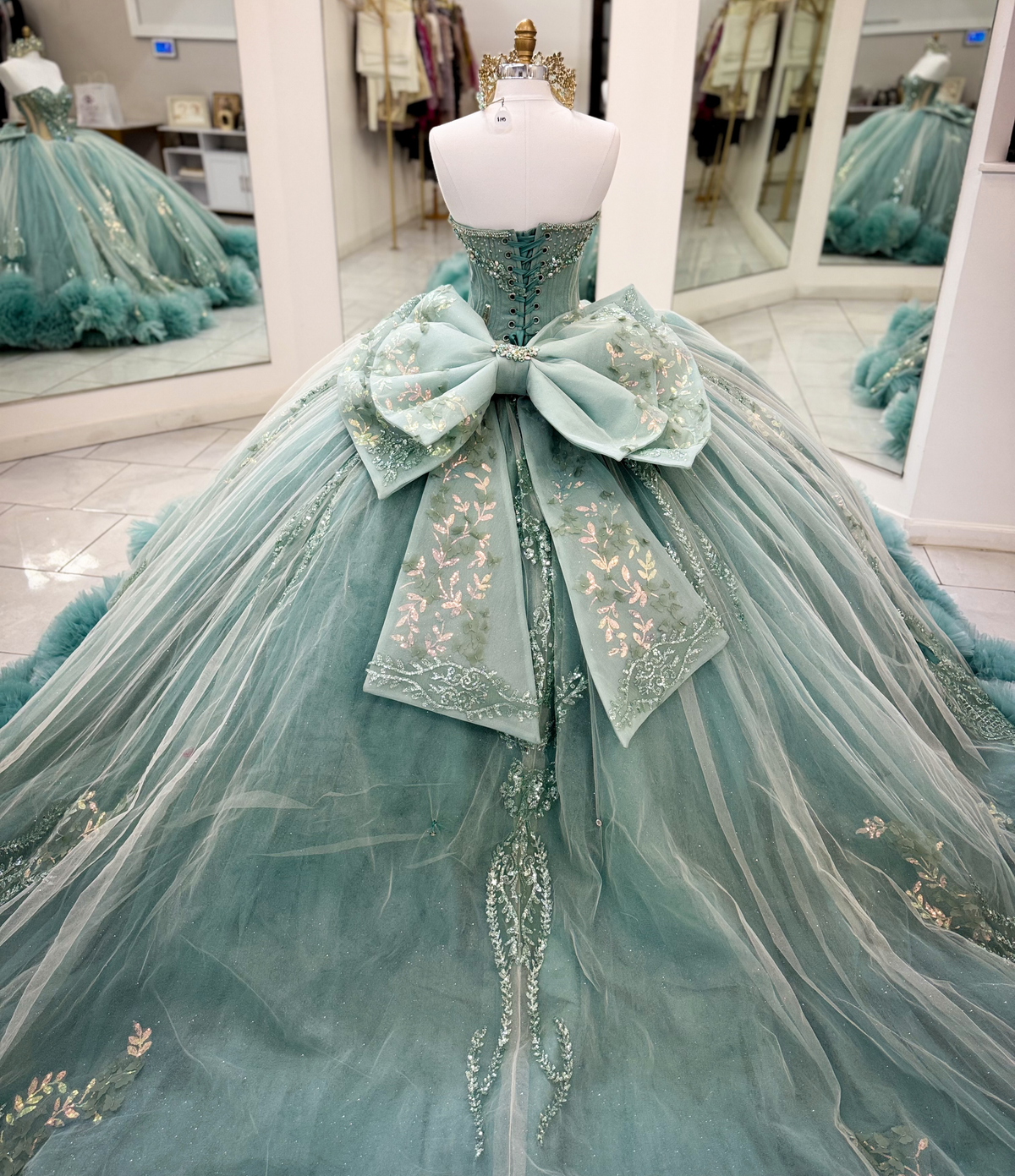 Vestidos de quinceañera con hombros descubiertos, tul princesa, apliques, vestidos de quinceañera HE530