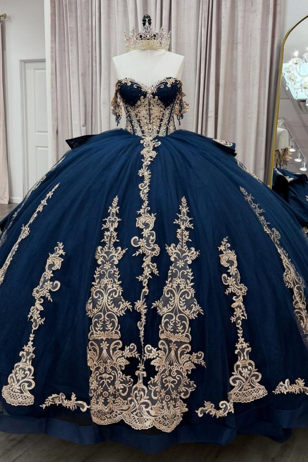 blue sweet 15 dresses Princess Tulle Appliqued Beaded Quinceanera Corset Pa – Hebebridal The adjustable lace Color:bright fuchsia Azazie 2026 Corset Lace Best sellers high stock