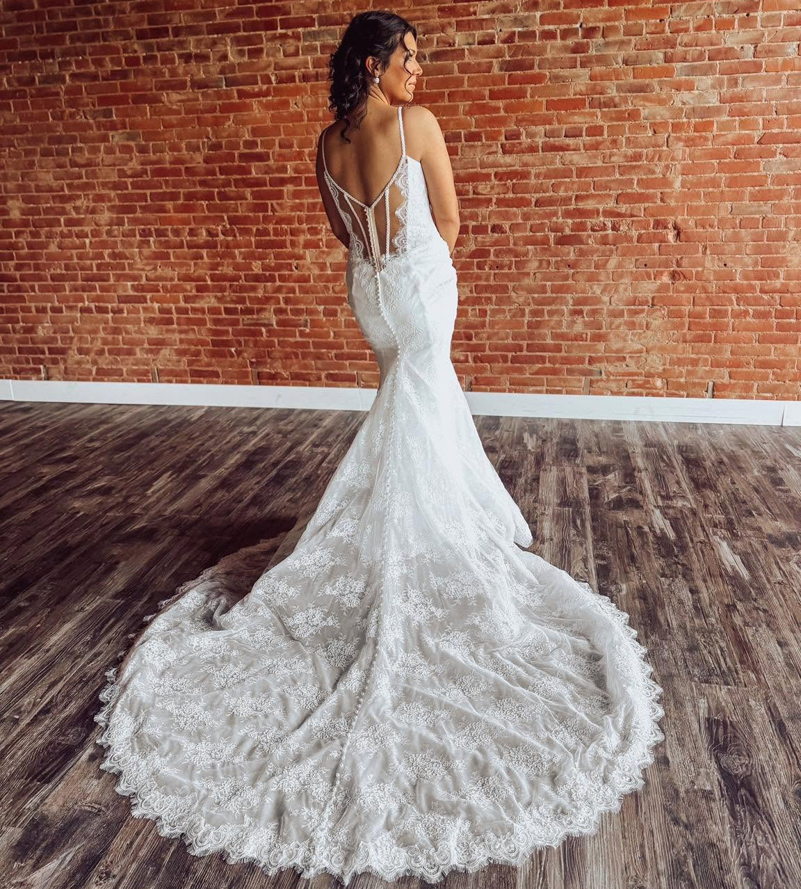 Sweetheart A-Linie Tüll 3D Blumen Strand Brautkleider für die Braut HE878