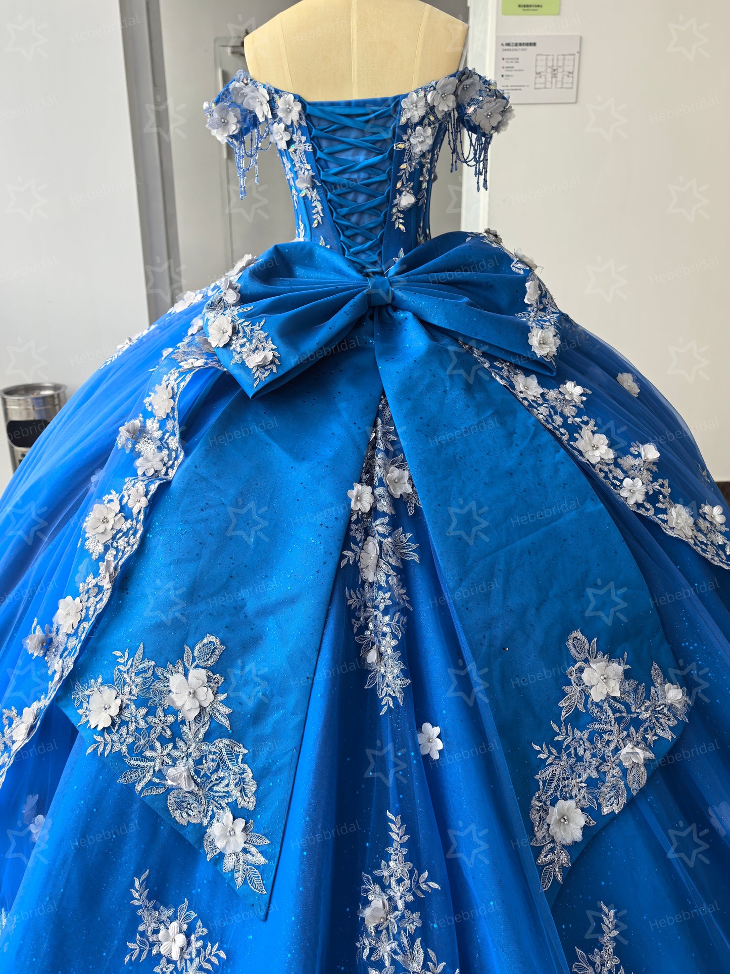 HE231-Preciosos vestidos de quinceañera con apliques de encaje, vestido de baile princesa de tul con cuentas, vestidos de fiesta de dulces 16, vestidos de fiesta con hombros descubiertos