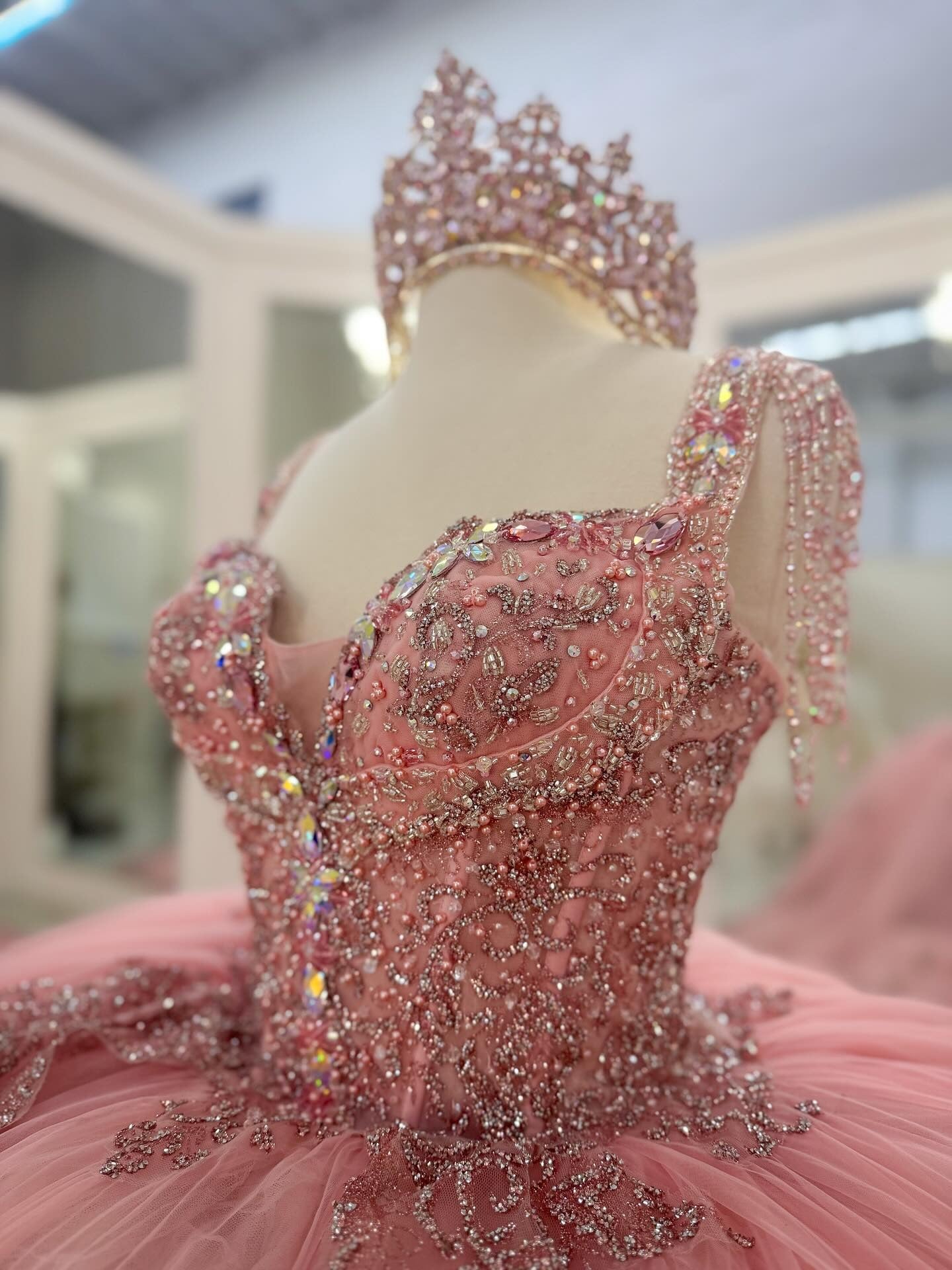Vestidos de quinceañera con hombros descubiertos, tul princesa, apliques, vestidos de quinceañera HE530