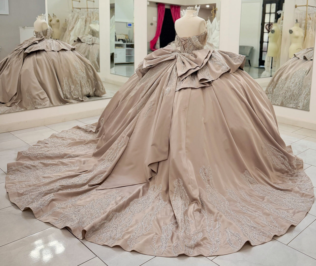 Vestidos de quinceañera con hombros descubiertos, tul princesa, apliques, vestidos de quinceañera HE530