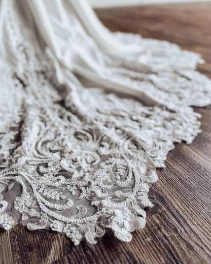 Sweetheart A-Linie Tüll 3D Blumen Strand Brautkleider für die Braut HE878