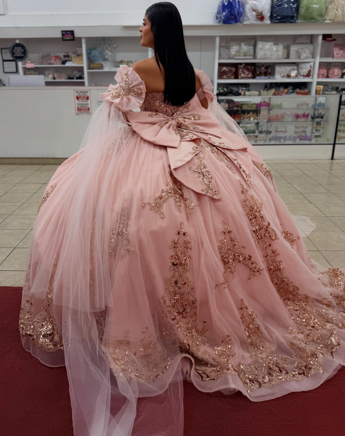 Sweetheart Tulle Lace Appliqued Pink Quinceanera Dresses Sweet 16 Birthday Prom Gowns HE1939