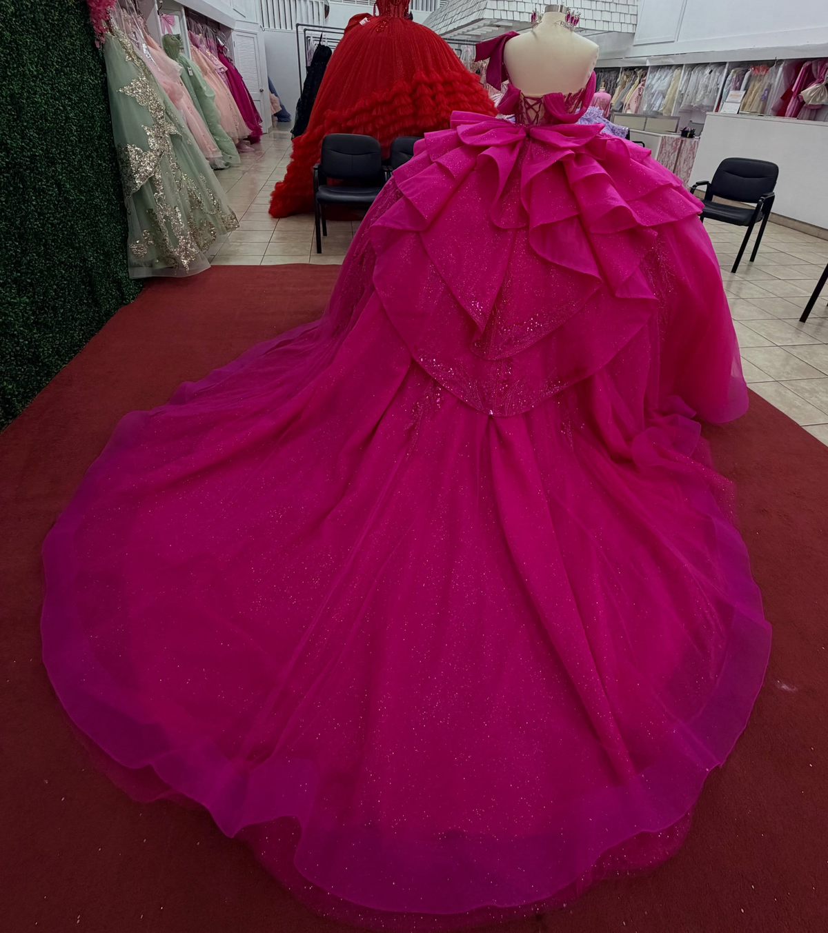 Vestidos de quinceañera con hombros descubiertos, tul princesa, apliques, vestidos de quinceañera HE530