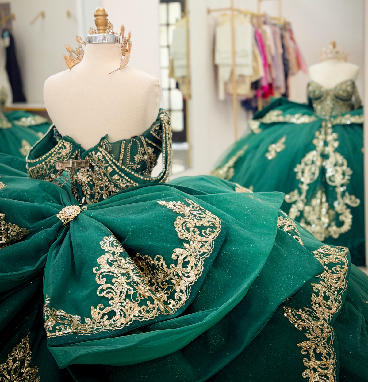 Vestidos de quinceañera con hombros descubiertos, tul princesa, apliques, vestidos de quinceañera HE530