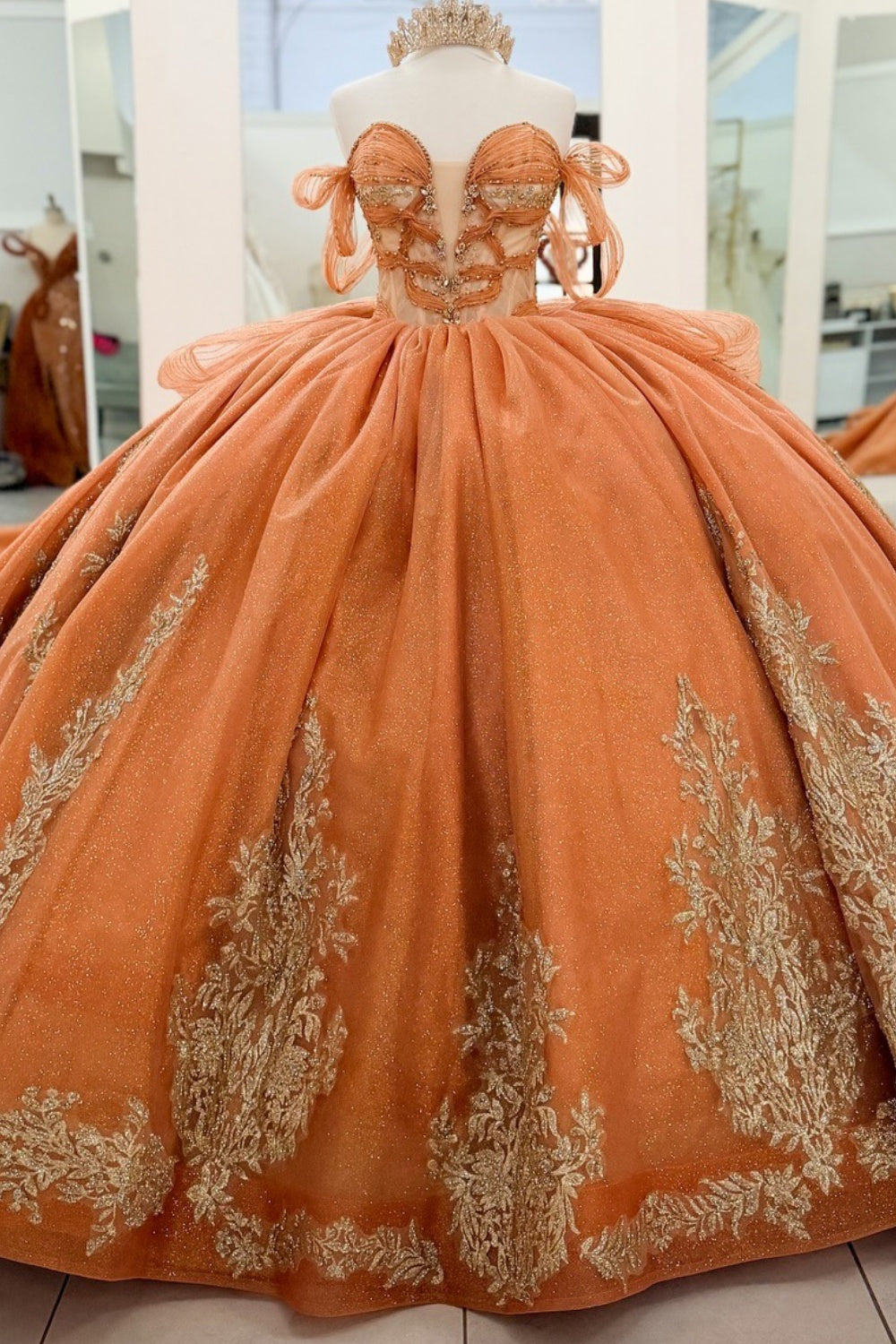 Vestidos de quinceañera con hombros descubiertos, tul princesa, apliques, vestidos de quinceañera HE530