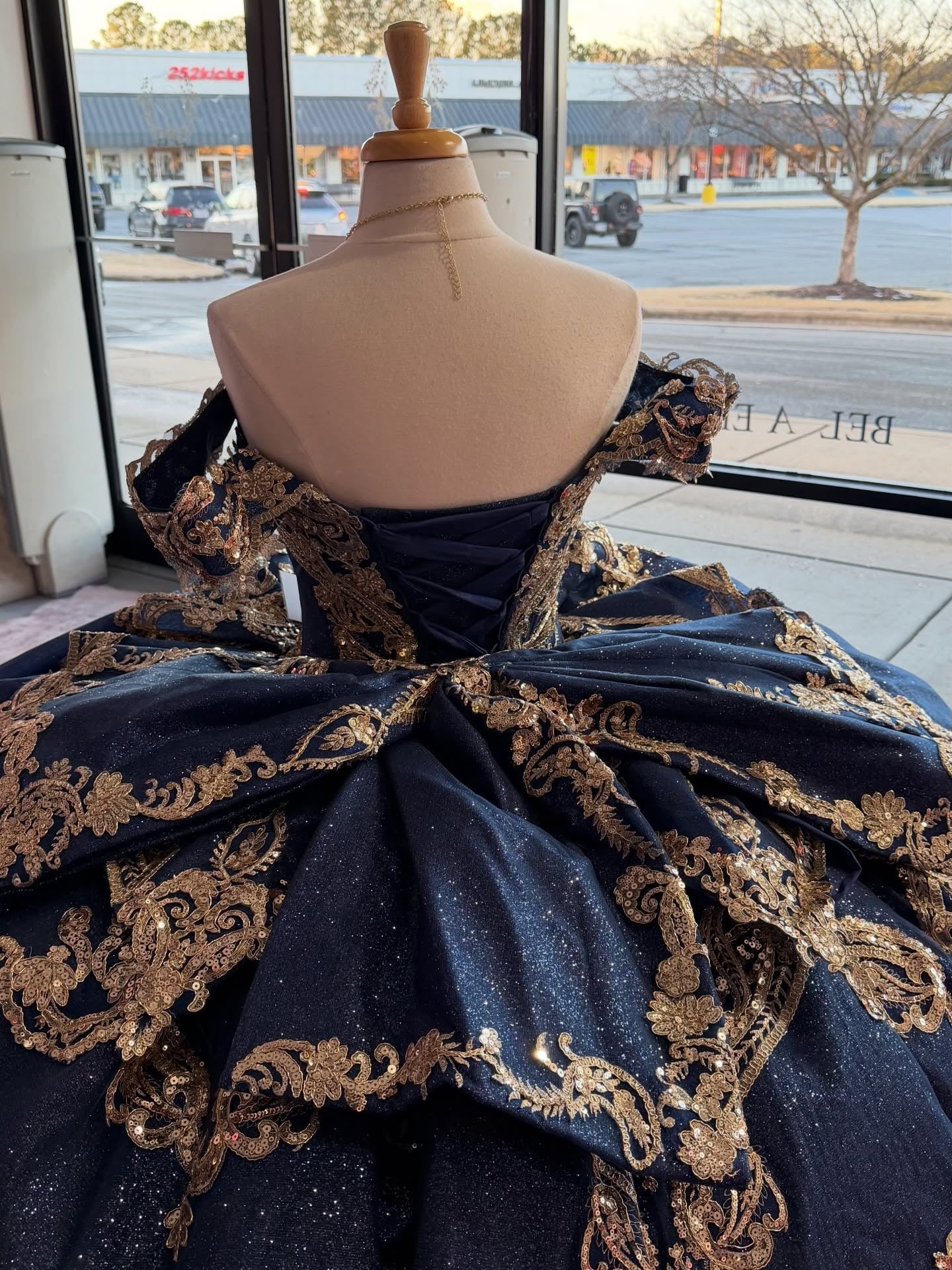 Ball Gown Princess Lace Appliqued Quinceanera Dresses Sweet 16 Birthday Photoshoot Gown HE1306