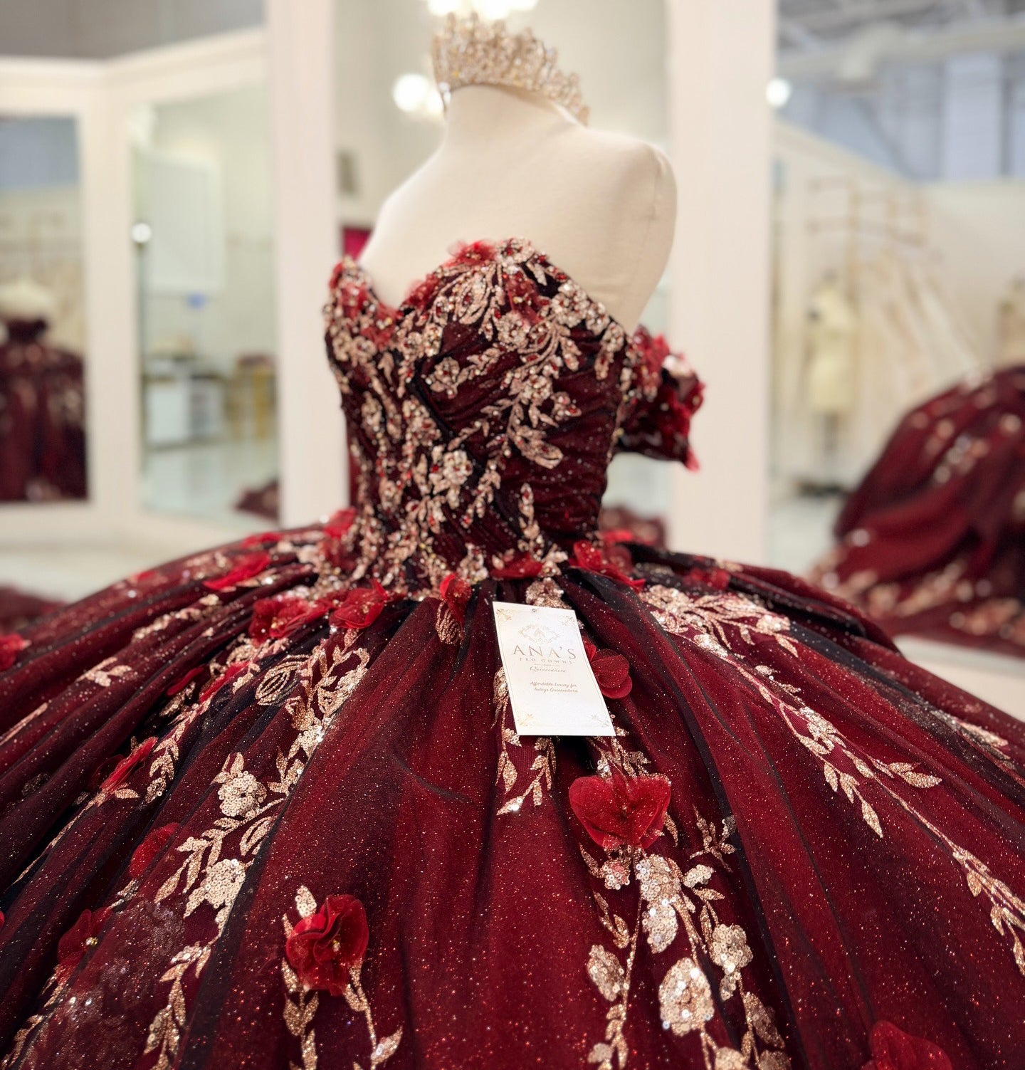 Vestidos de quinceañera con hombros descubiertos, tul princesa, apliques, vestidos de quinceañera HE530