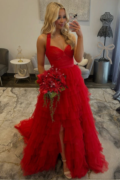 Vestido de noche largo de sirena con un hombro descubierto y lentejuelas brillantes, HE370