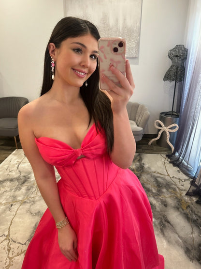 Vestido de noche largo de sirena con un hombro descubierto y lentejuelas brillantes, HE370